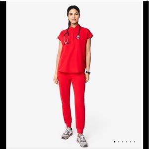 Figs Red Set, XXS/XXSP